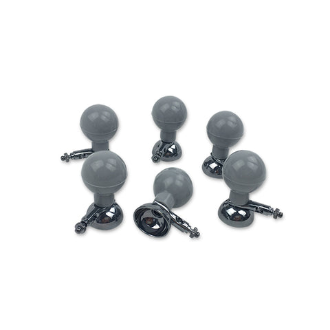 6018204 Chest Suction Cup Electrodes - Adult - Grey