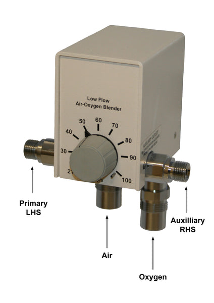 IHC Low Flow Air/Oxygen Blenders (0 - 30 lpm)
