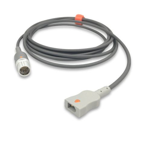 6018767 Reusable Temperature Adapter Cable Compatible with Draeger (YSI400 Disposable Series Probes) 084